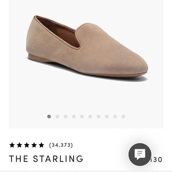 Birdies Shoes - Birdies Sz 8 Starling Latte Suede NWOT